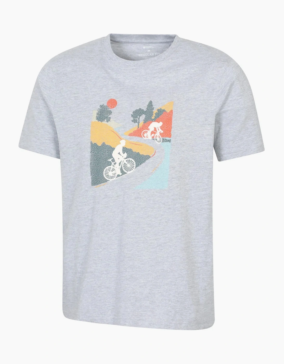 Mountain Warehouse Unisex Adult Mountain Bike Cotton T-Shirt