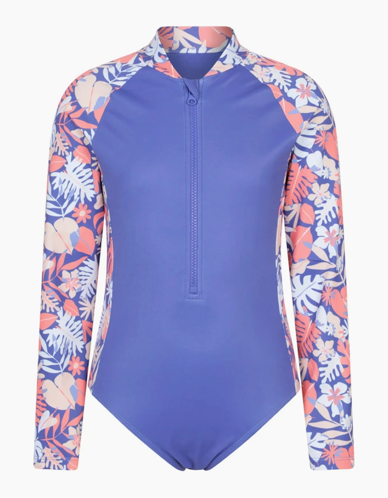 Mountain Warehouse Childrens/Kids Mira Floral Rash Guard