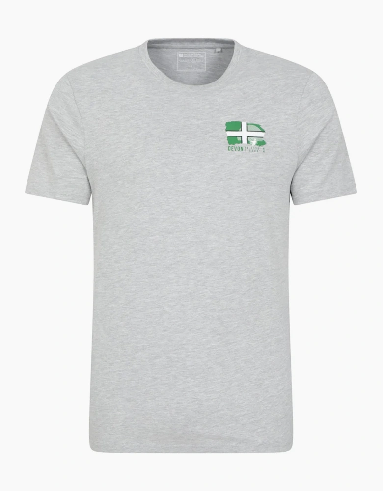 Mountain Warehouse Mens Devon Flag Short-Sleeved T-Shirt