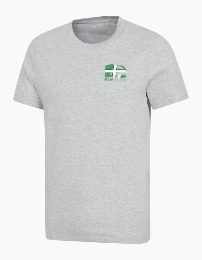 Mountain Warehouse Mens Devon Flag Short-Sleeved T-Shirt