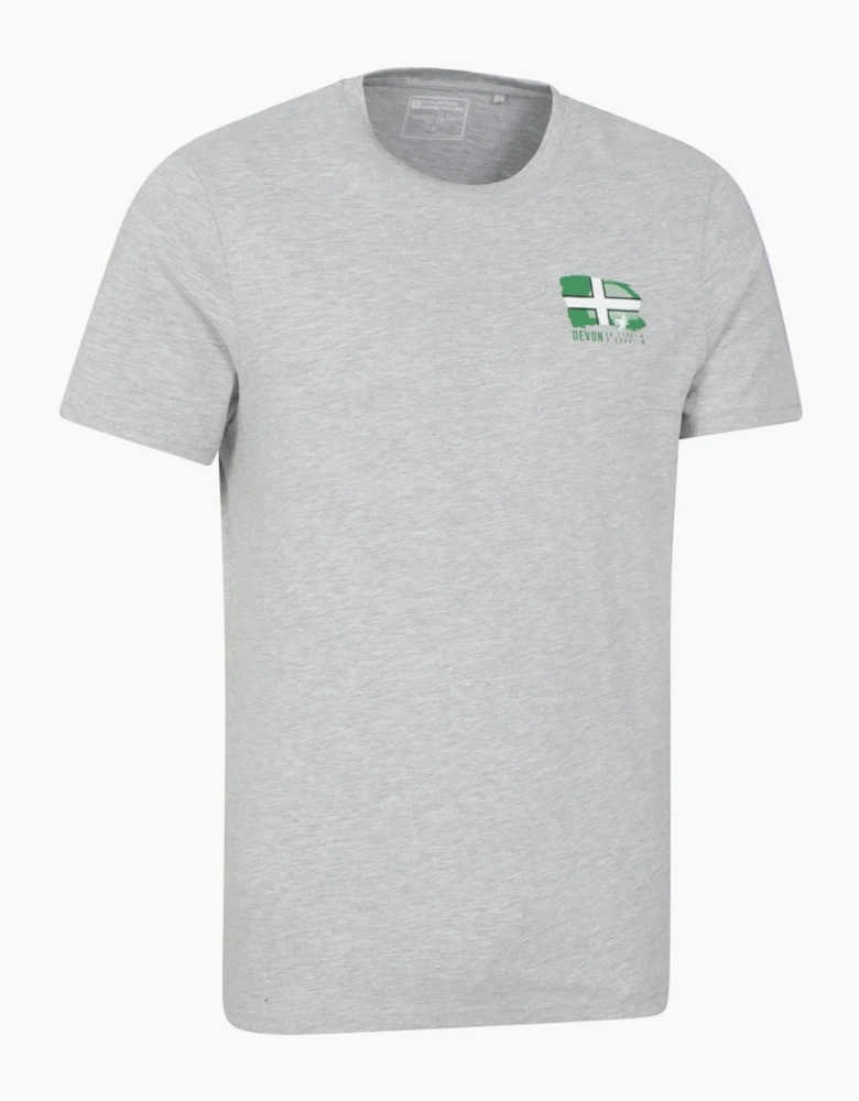 Mountain Warehouse Mens Devon Flag Short-Sleeved T-Shirt