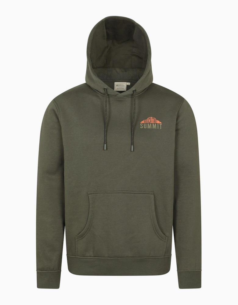 Mountain Warehouse Mens Reach The Summit Grid Hoodie