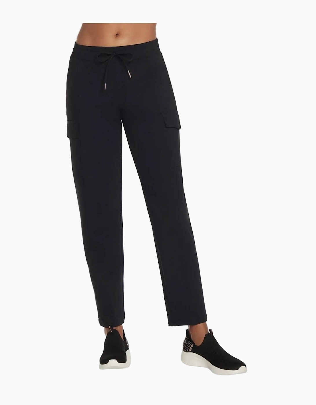 Skechers Slip-Ins Cargo Women's Black Cargo Pants, 4 of 3