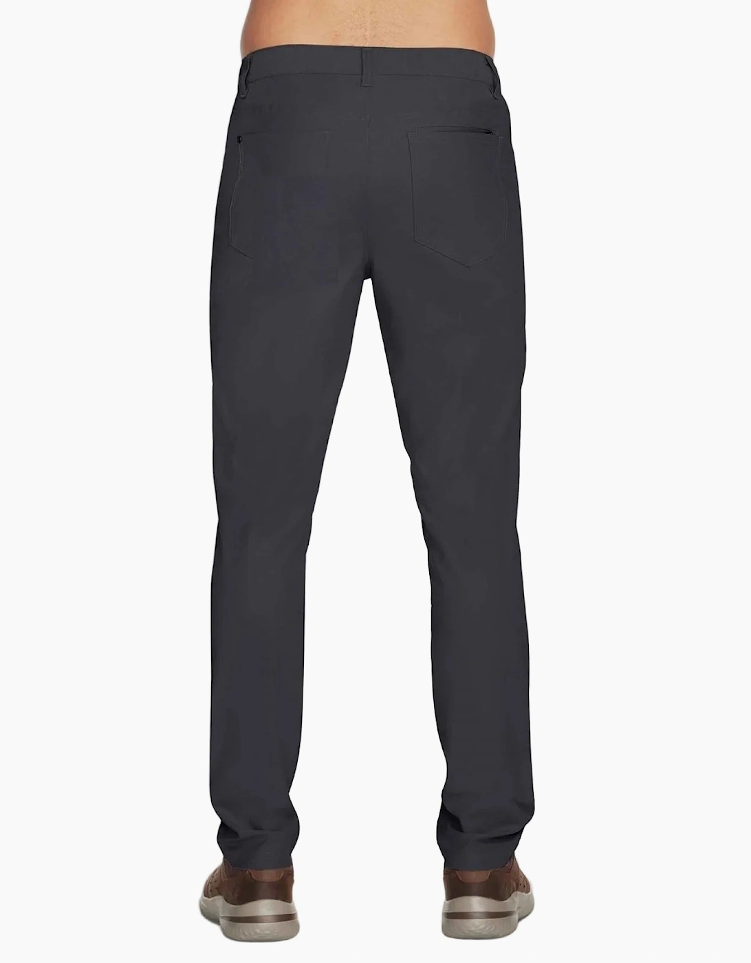 Skechers GO WALK Premium 5 Pocket Polyester Men's Black Chino Pants