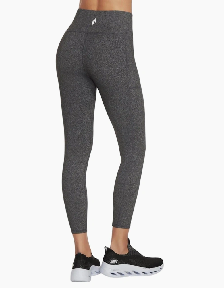 Skechers GOWALK Wear High-Waisted 7/8 Women's Grey Sports Leggings