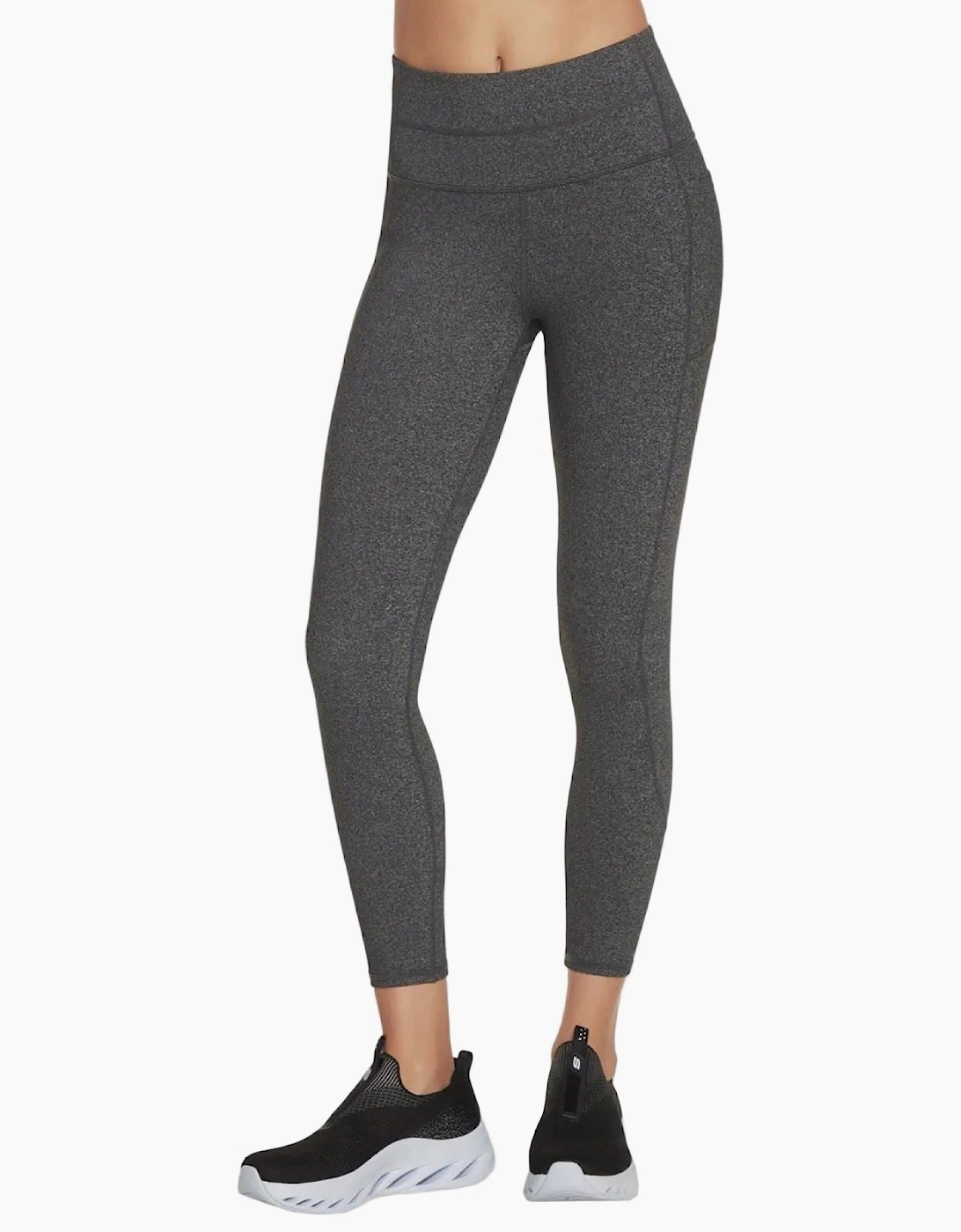 Skechers GOWALK Wear High-Waisted 7/8 Women's Grey Sports Leggings, 4 of 3