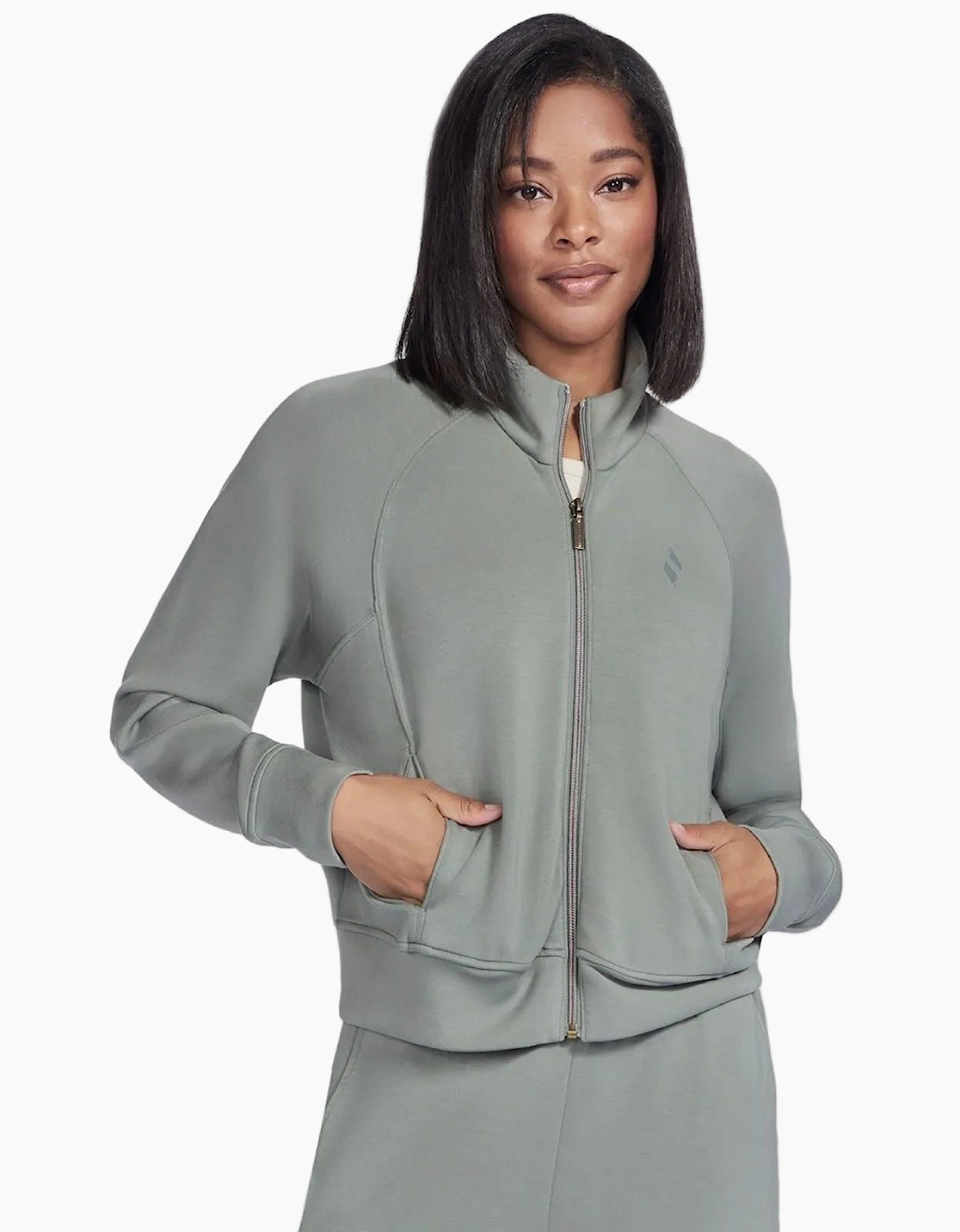 Skechers Skechluxe Elevate Women's Taupe Jacket