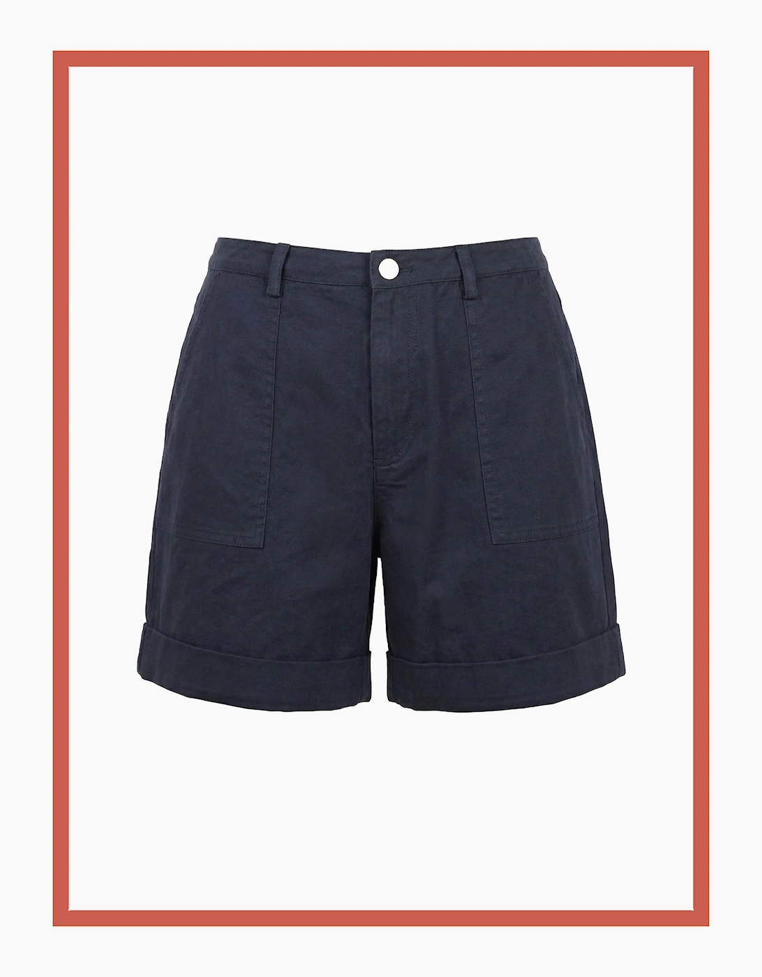 Carvell Cotton Summer Shorts - Navy