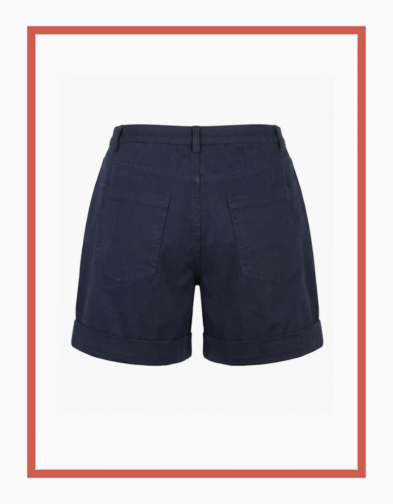 Carvell Cotton Summer Shorts - Navy