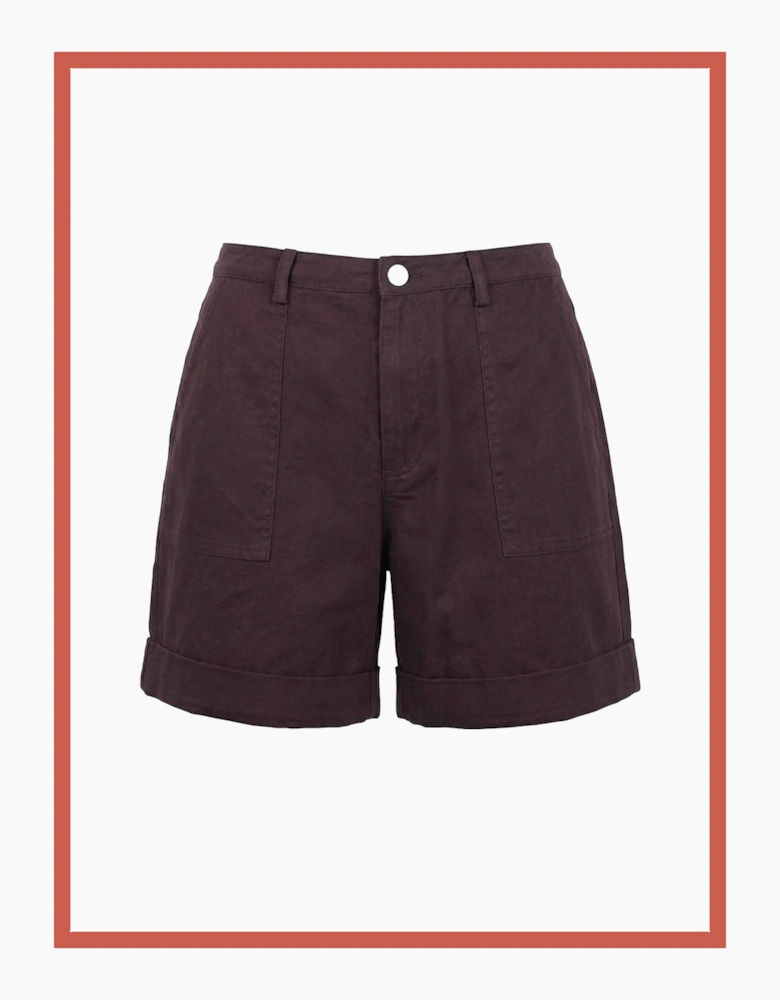 Carvell Cotton Summer Shorts - Chocolate