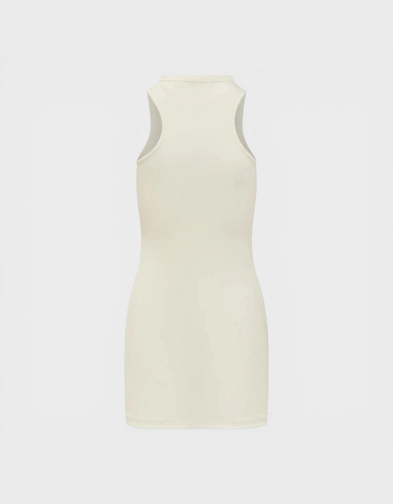 Sleek Rowing Dress Off White