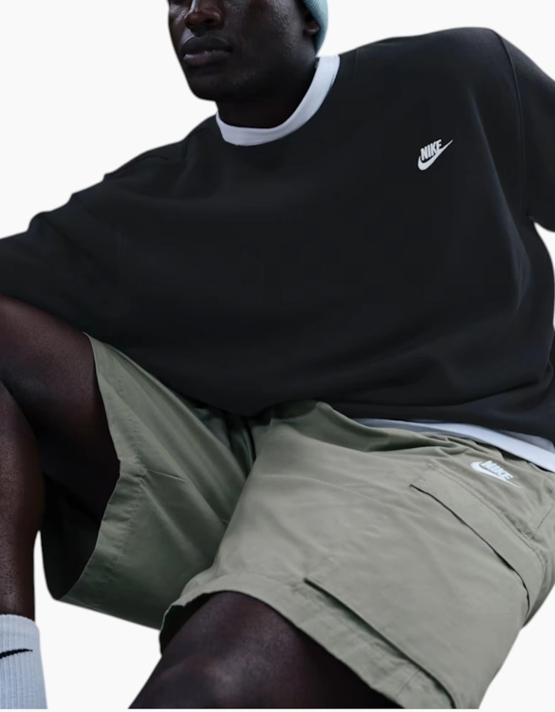 Nike Club Men's FN3886 Fleece Crew Sweatshirt Pullover