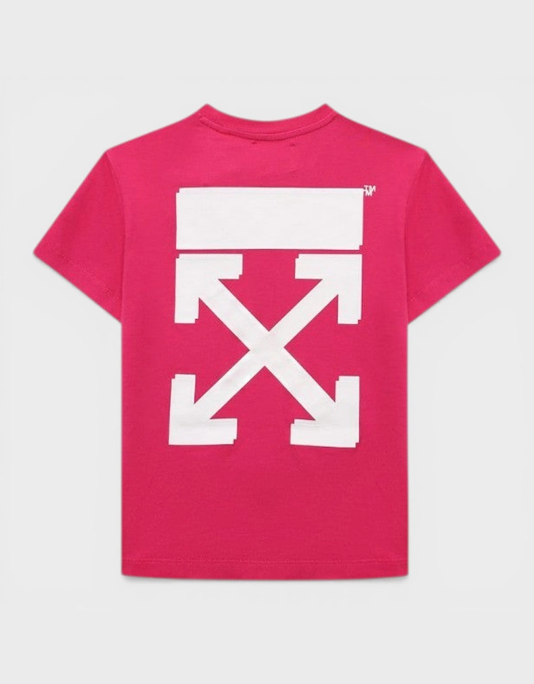 Kids Signature Arrow Basic Fit Tee Raspberry Sorbet, 3 of 2