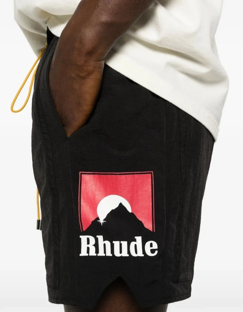 Moonlight Logo Shorts Black