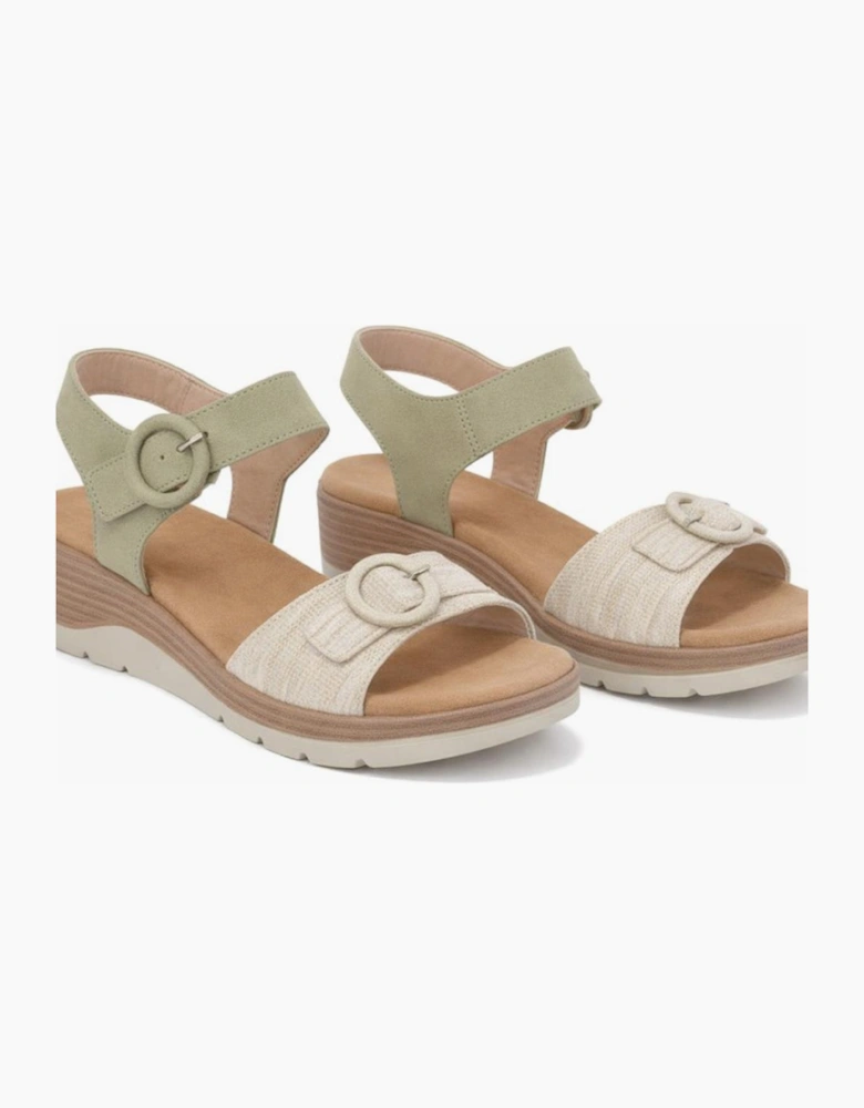 Cipriata FERA Womens Slingback Sandals Green