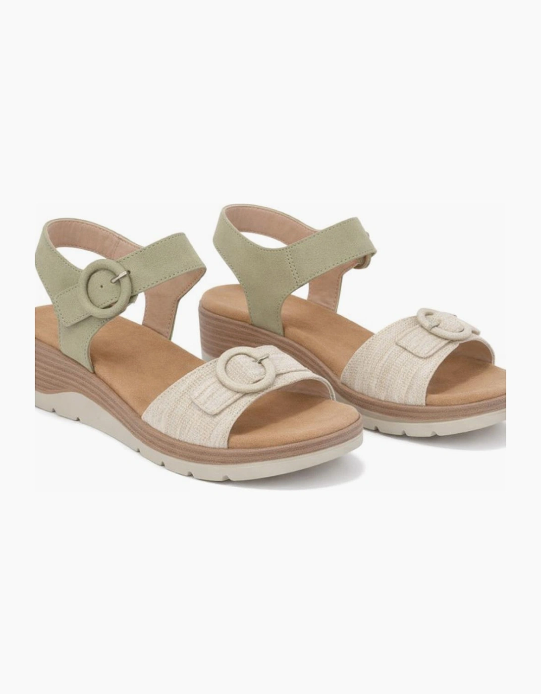 Cipriata FERA Womens Slingback Sandals Green