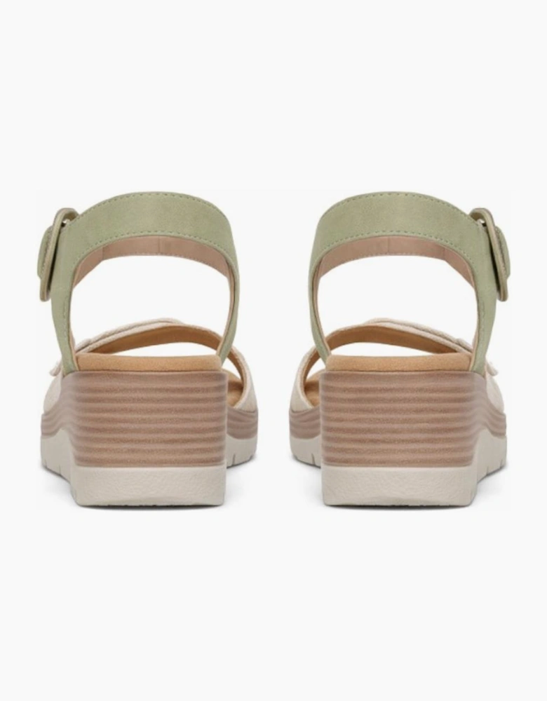 Cipriata FERA Womens Slingback Sandals Green