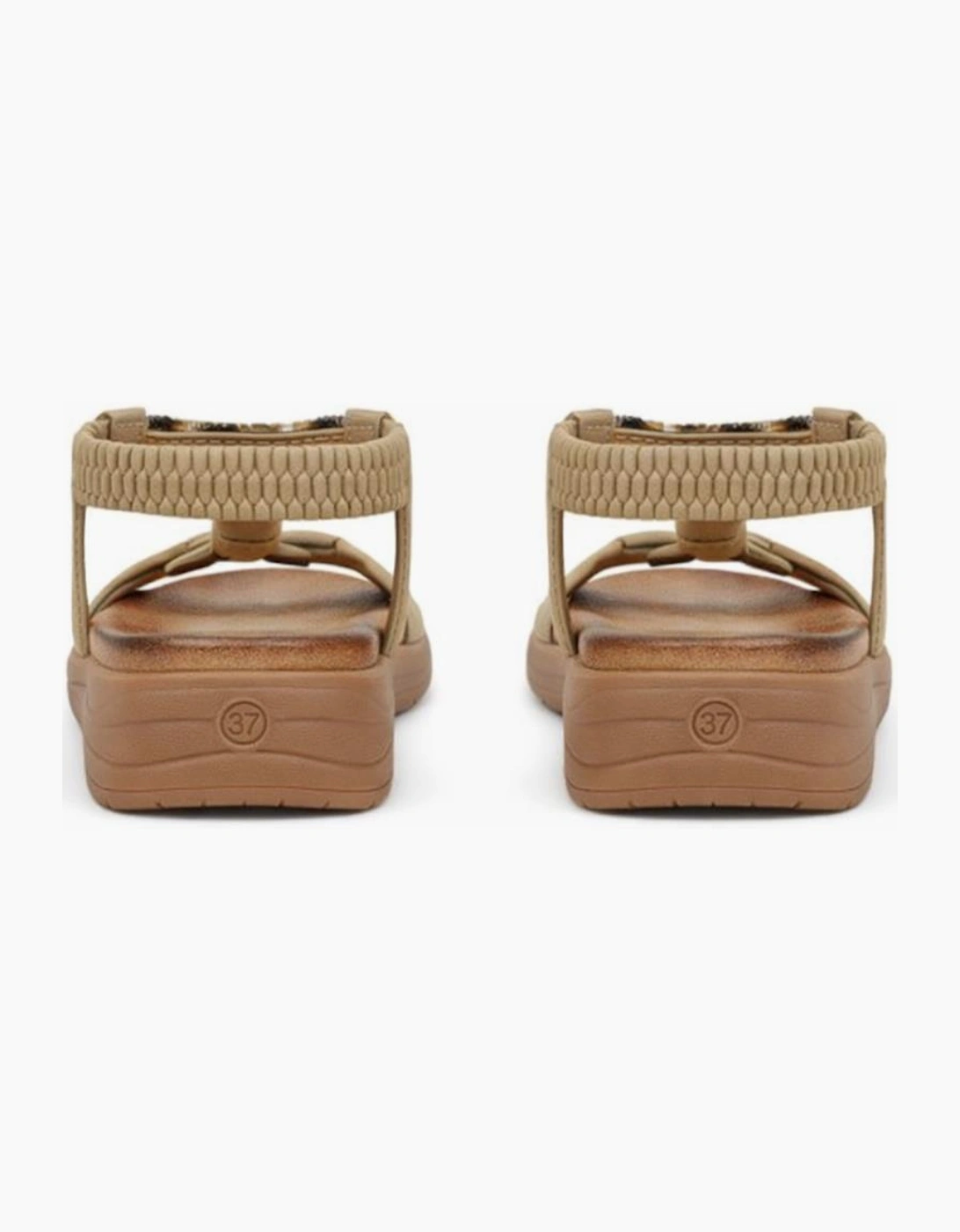 Cipriata GIOVINA Womens Slingback Sandals Beige