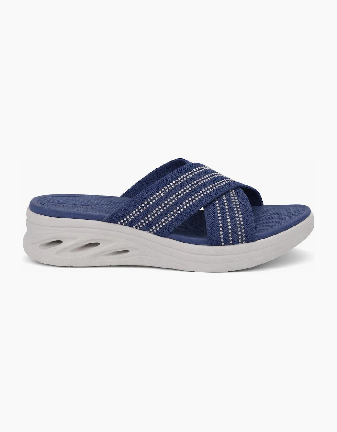 Cipriata ELINA Womens Mules Sandals Navy Blue