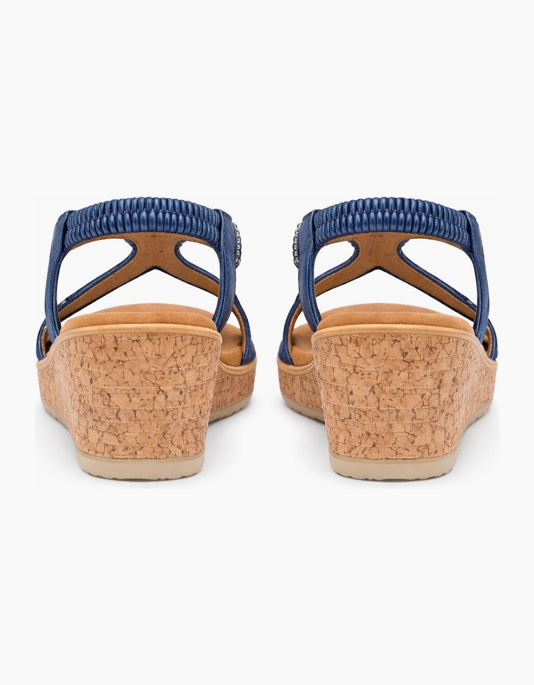 Cipriata ORA Womens Slingback Sandals Blue