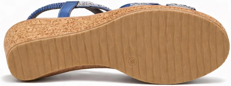 Cipriata ORA Womens Slingback Sandals Blue