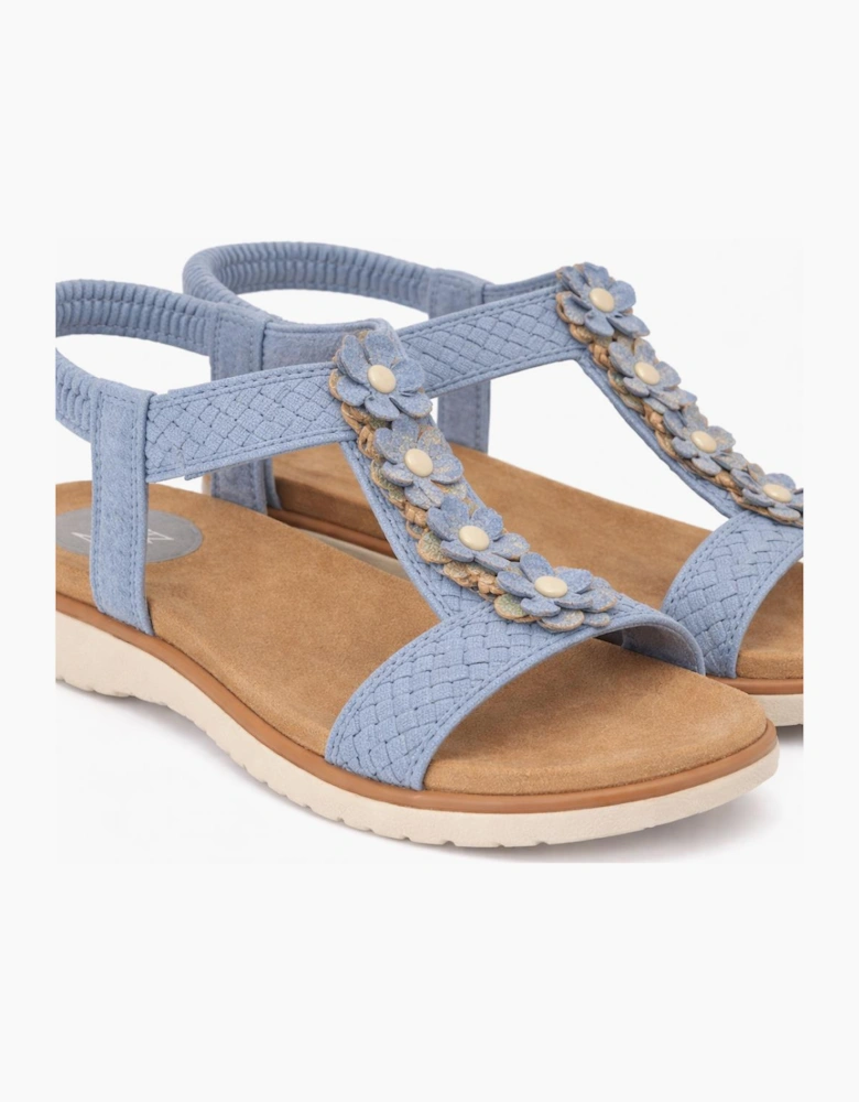 Cipriata LIANA Womens Slingback Sandals Blue