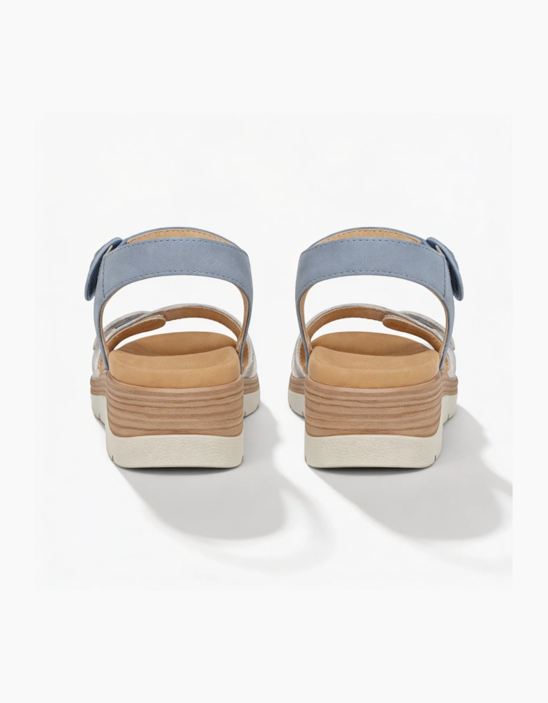 Cipriata FERA Womens Slingback Sandals Blue