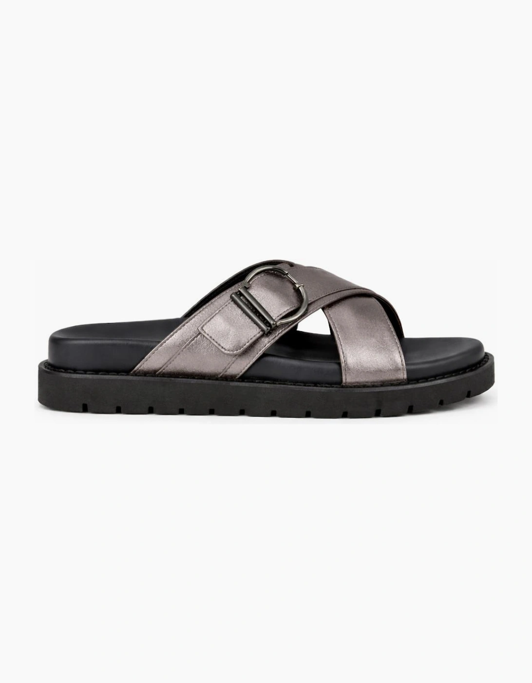 Cipriata DALIA Womens Mules Sandals Pewter