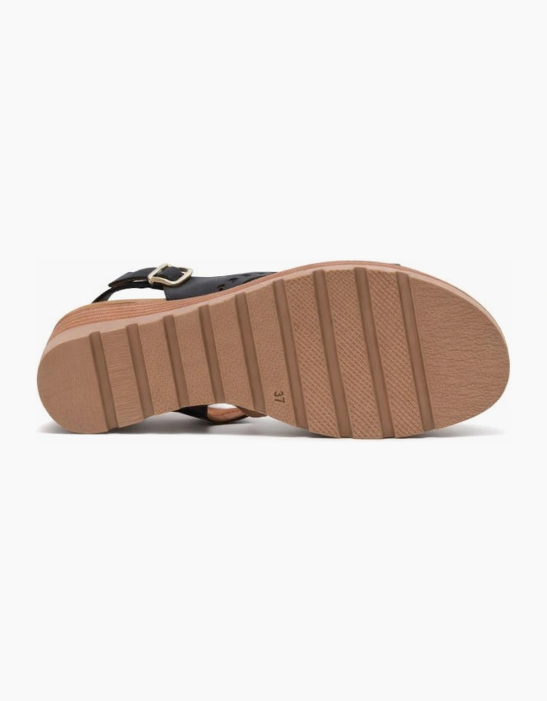Cipriata GAVINA Womens Cross Strap Sandals Black