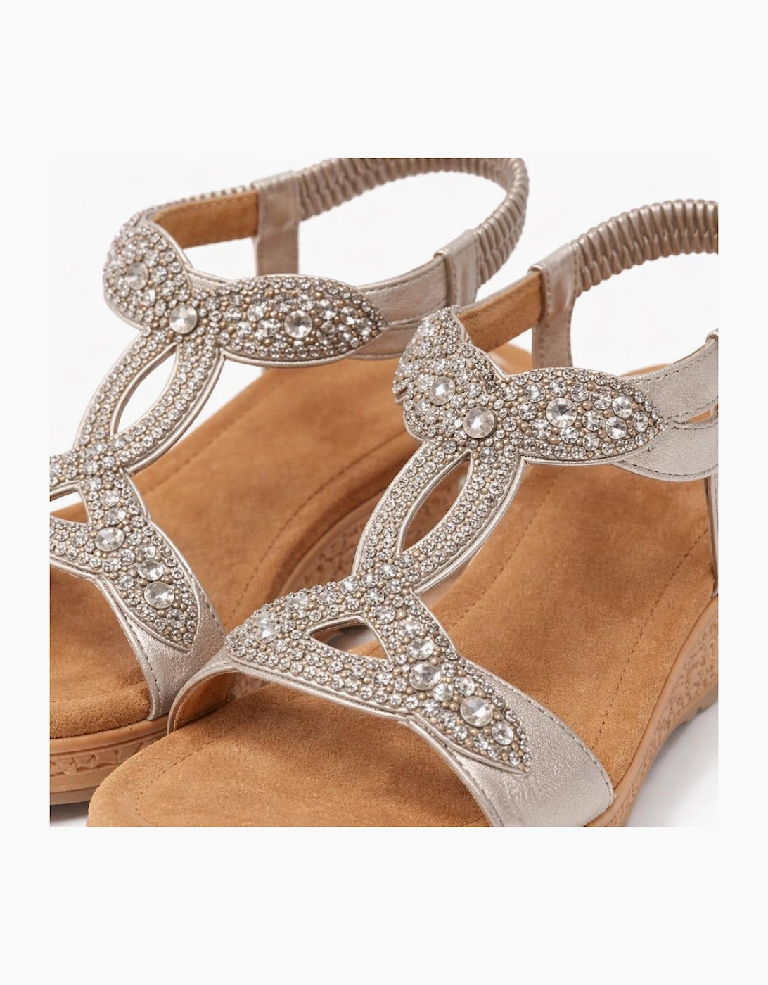 Cipriata ORA Womens Slingback Sandals Pewter