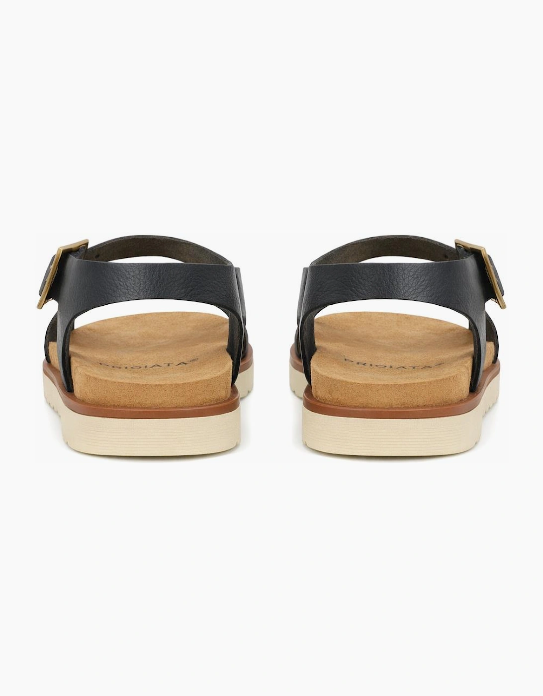 Cipriata OLVIA Womens Cross Strap Sandals Black