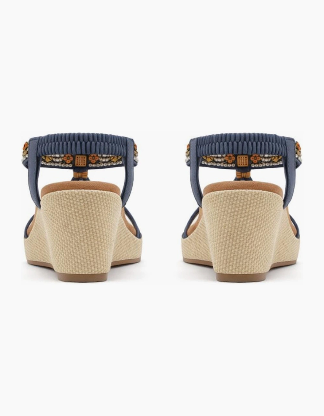 Cipriata GIOELA Womens Slingback Sandals Navy