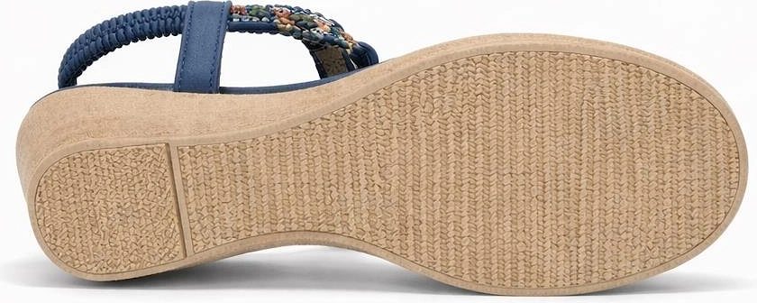 Cipriata GIOELA Womens Slingback Sandals Navy