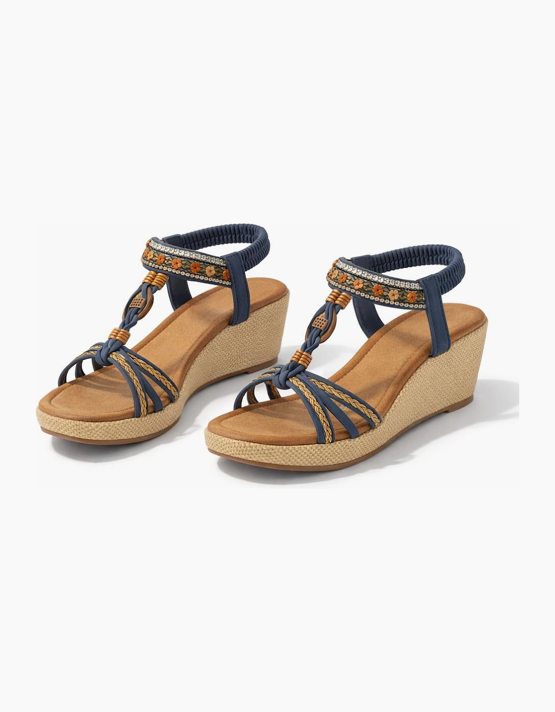 Cipriata GIOELA Womens Slingback Sandals Navy