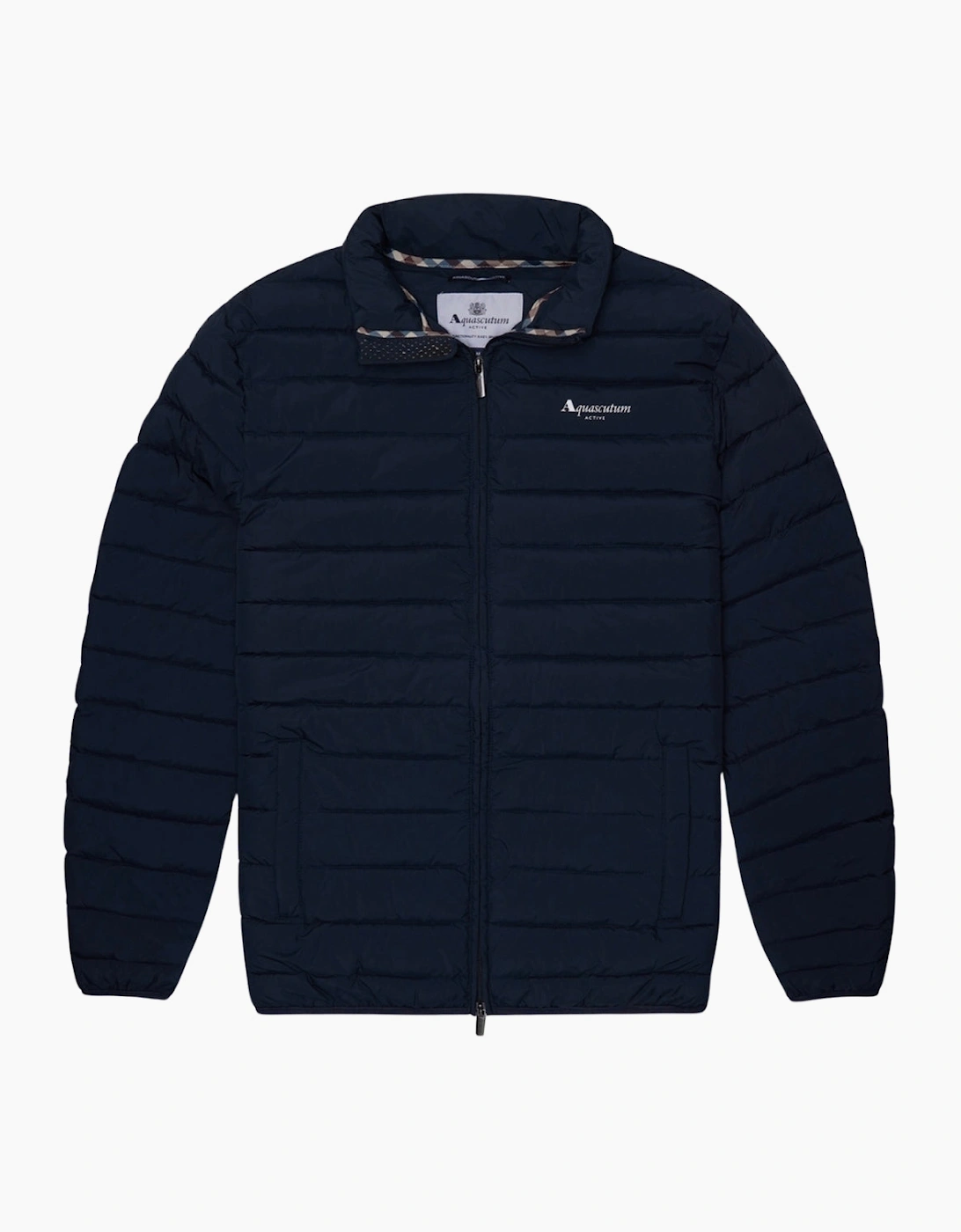 Aquascutum Active Rlg Active Mockneck 100Gr Navy Blue Jacket, 5 of 4