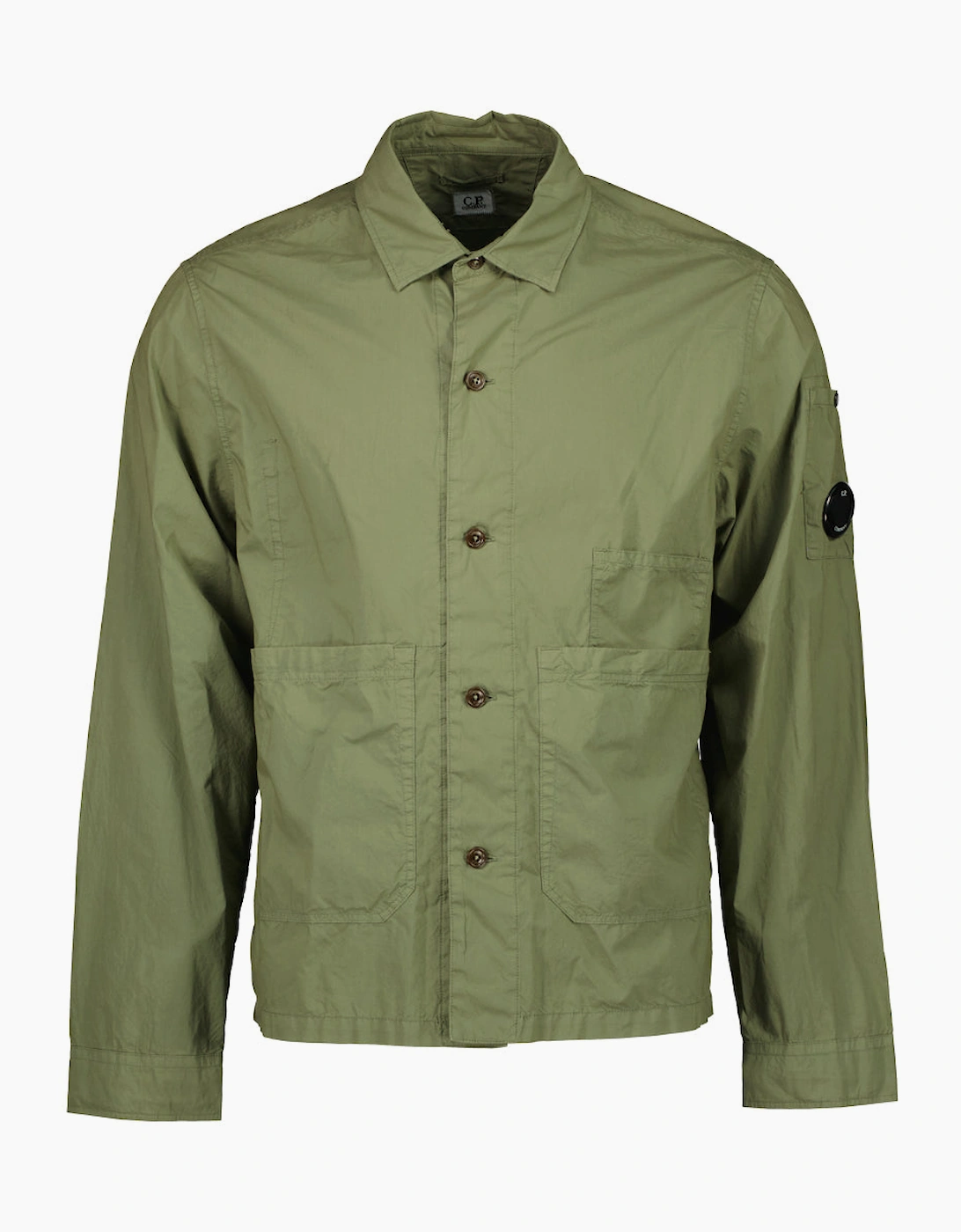 Popeline Lens Overshirt