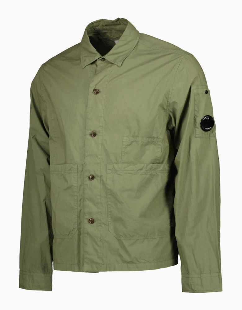 Popeline Lens Overshirt