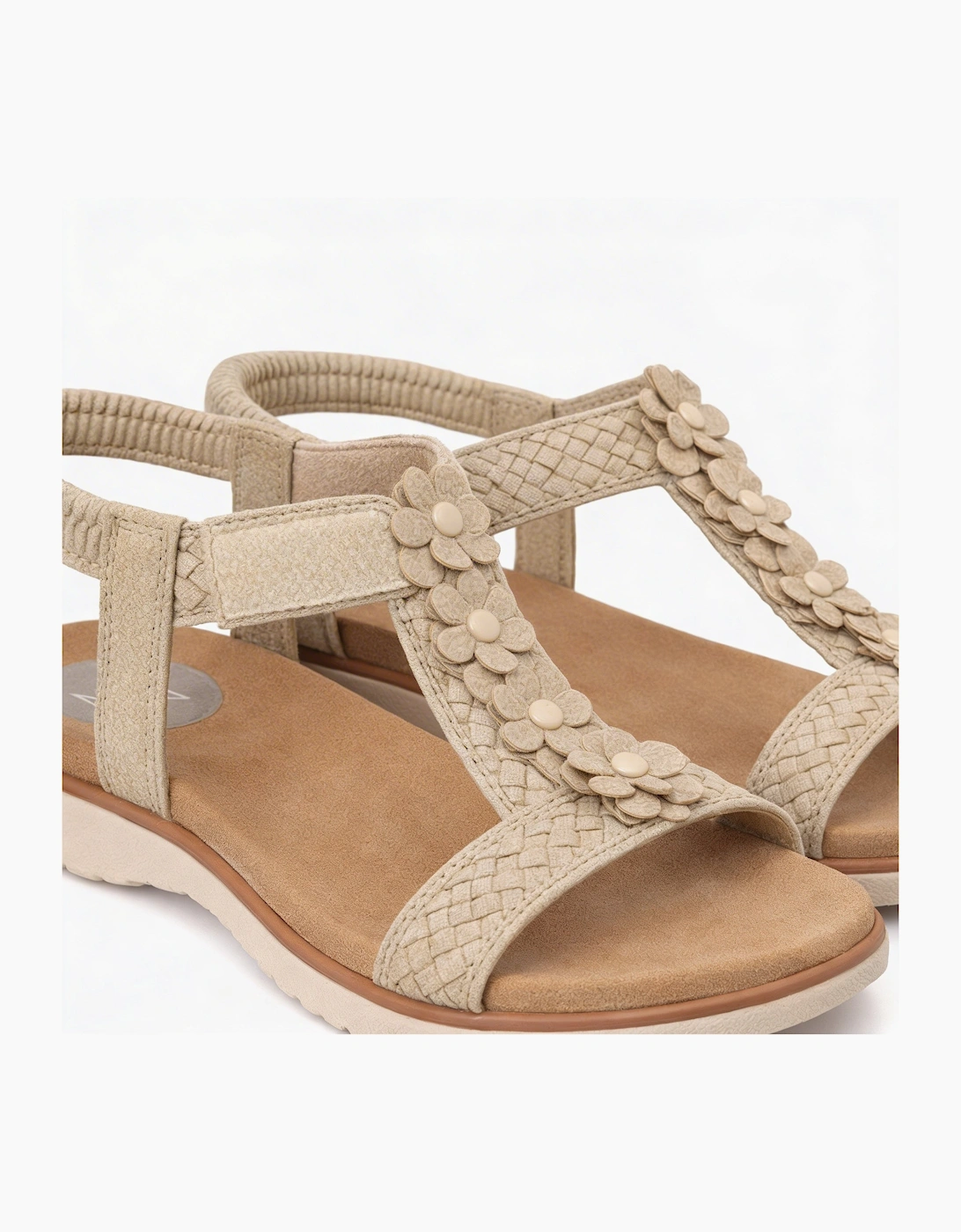 Cipriata LIANA Womens Slingback Sandals Beige