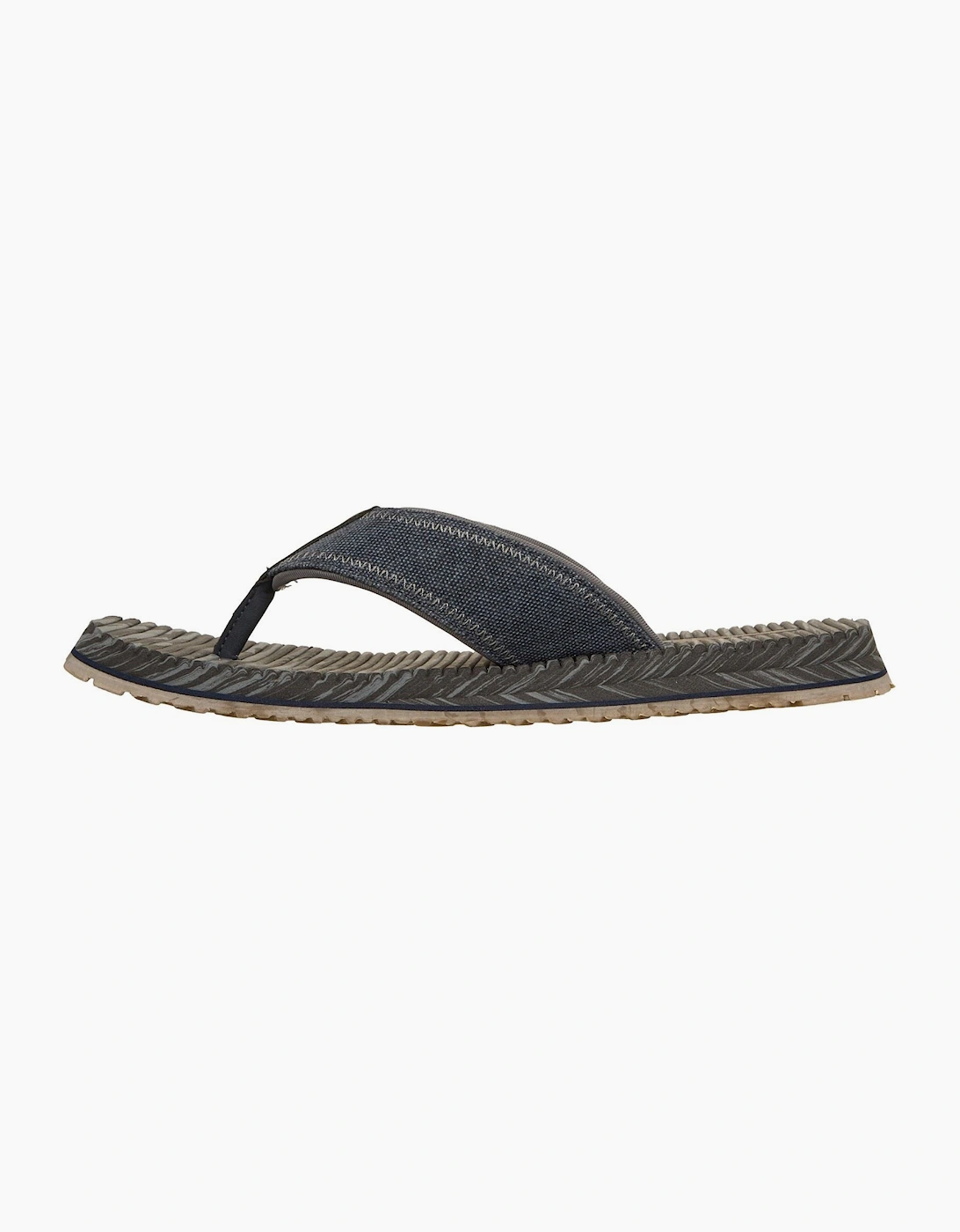 Skechers Quill Textile Men's Navy Flip Flops