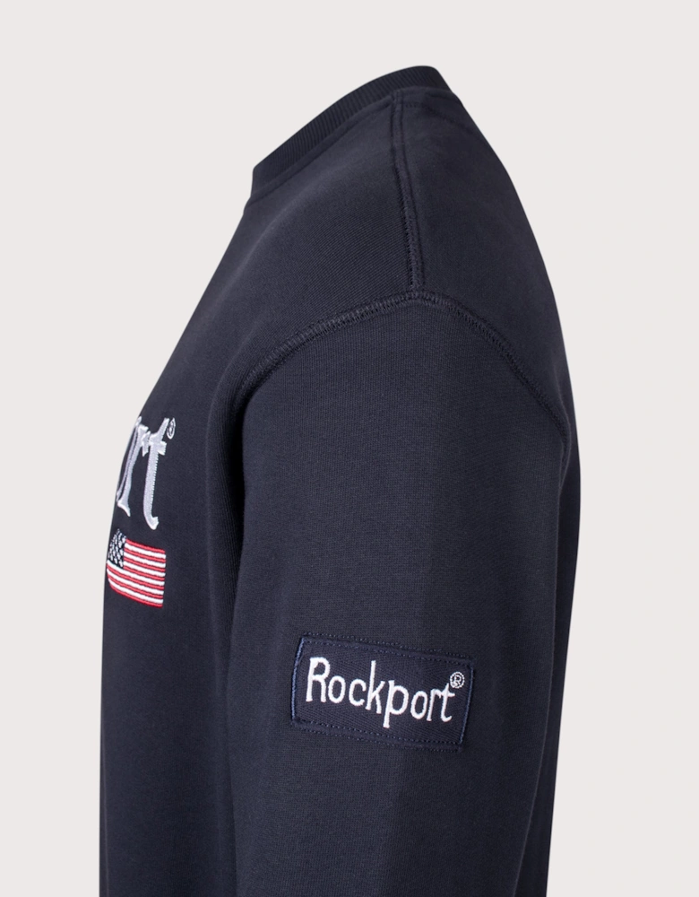 Relaxed Fit New England Logo Sweatshirt