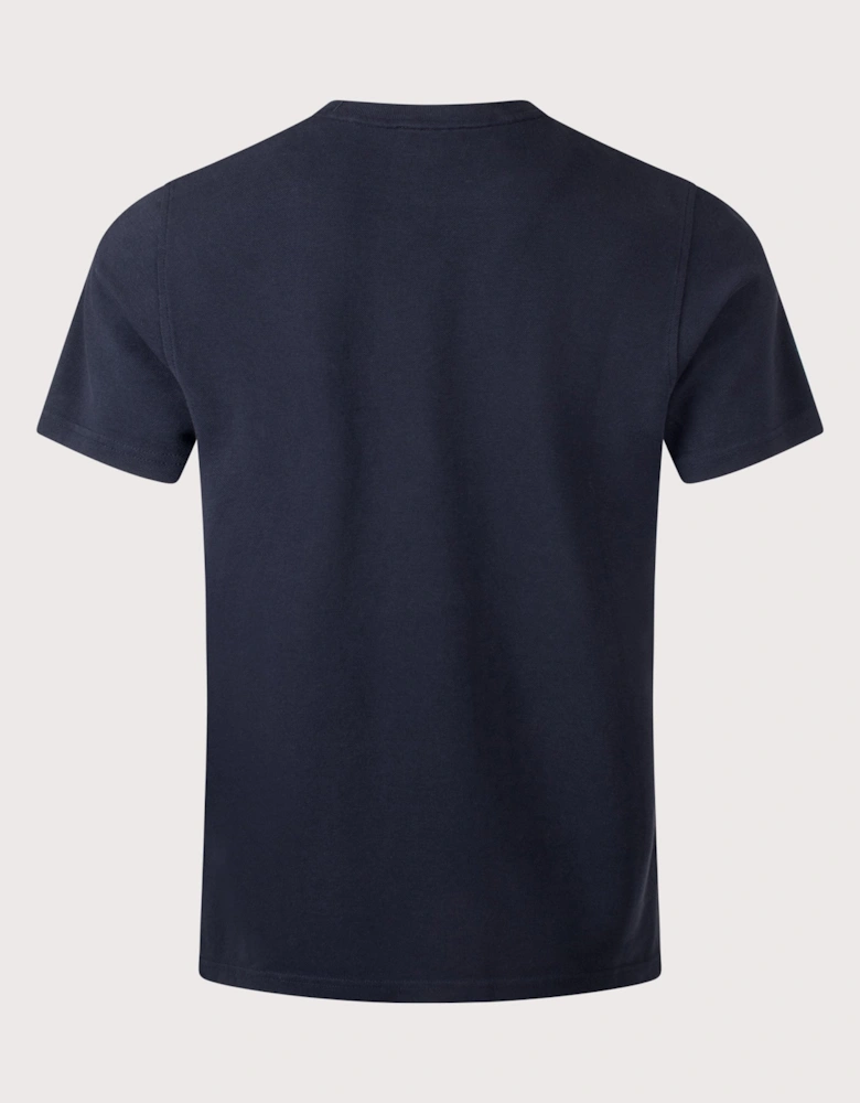 Relaxed Fit Rocester Piqué Logo T-Shirt