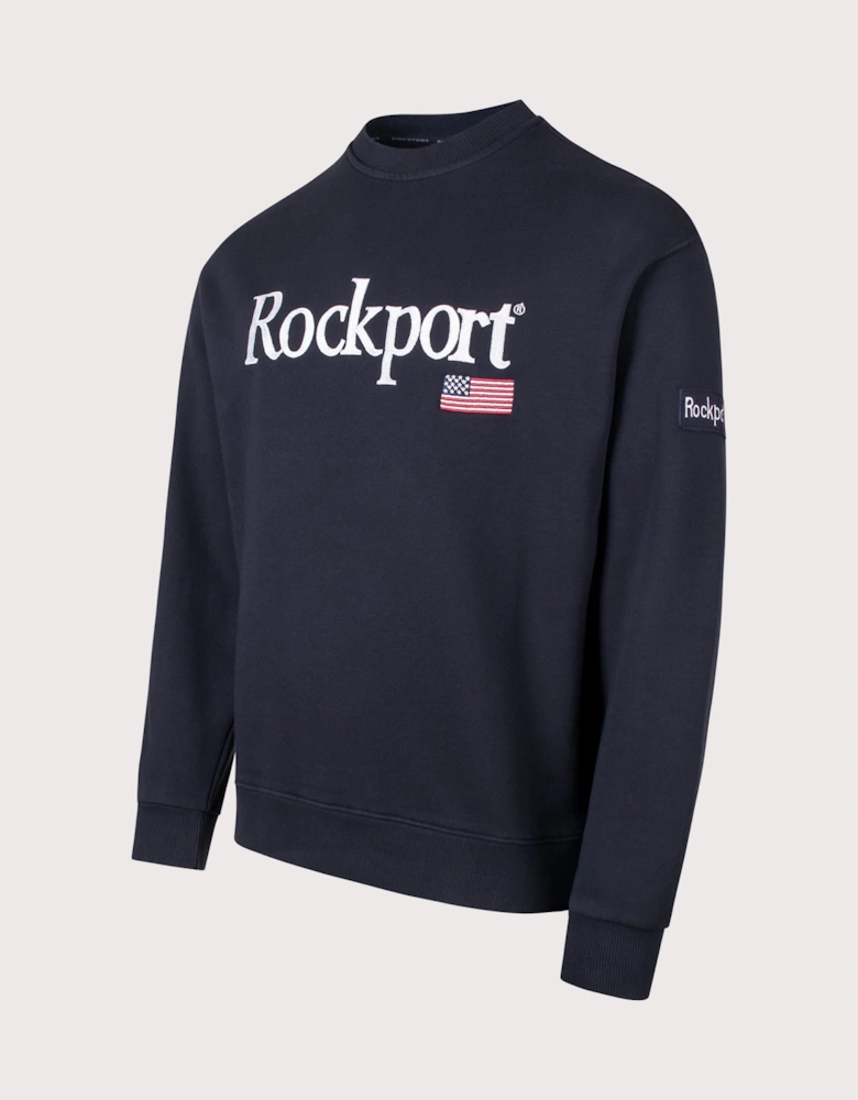 Relaxed Fit New England Logo Sweatshirt