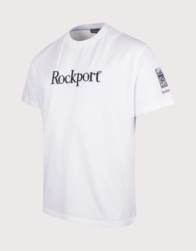 Oversized Fit Highland Front Logo Washed T-Shirt