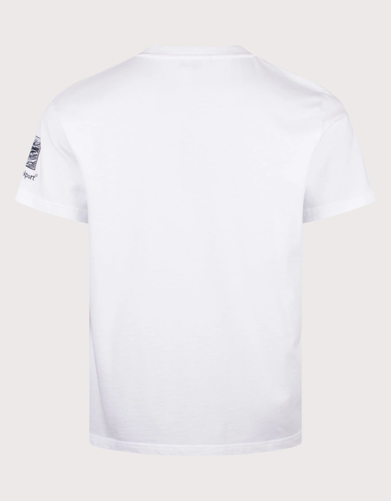 Oversized Fit Highland Front Logo Washed T-Shirt