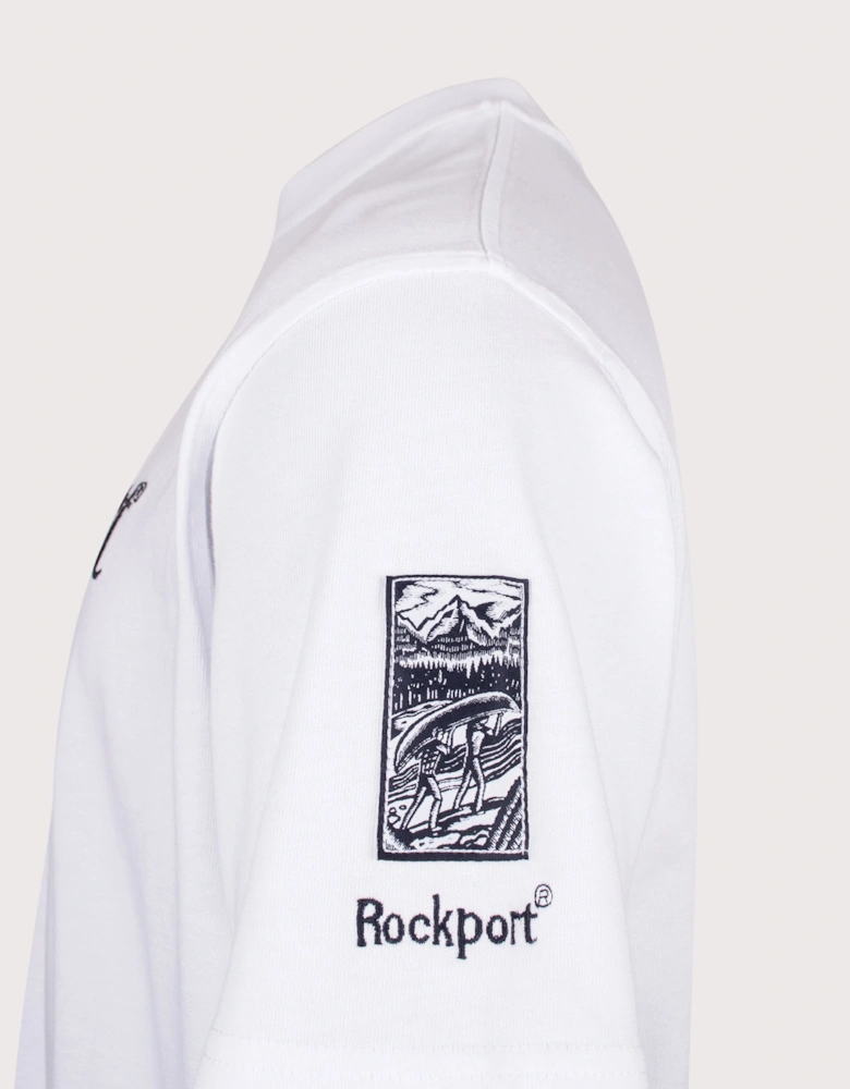 Oversized Fit Highland Front Logo Washed T-Shirt