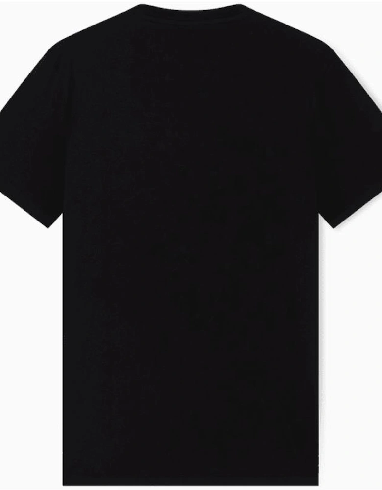 Regular Fit Foil Logo Black/Gold T-Shirt