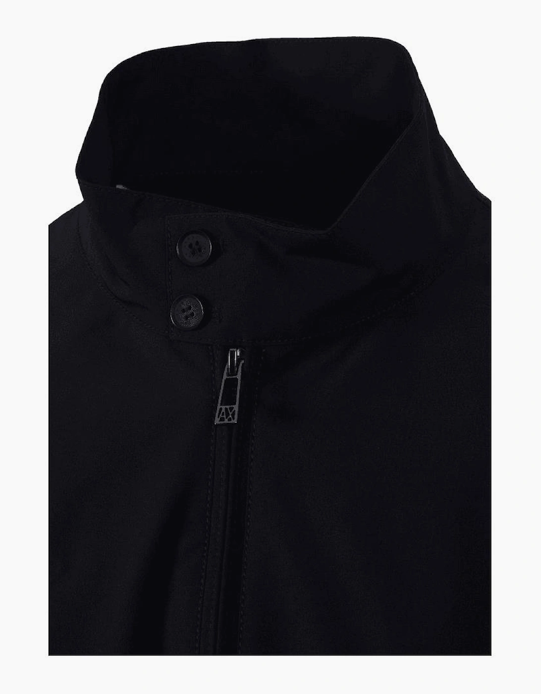 Soft Shell Navy Harrington Jacket