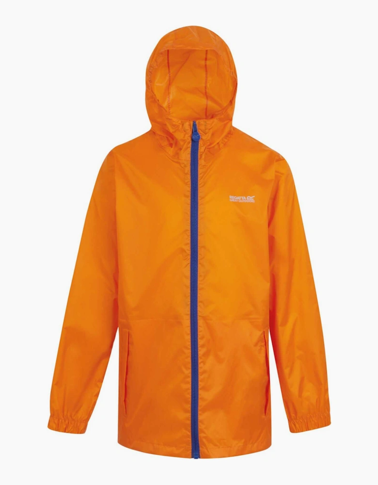 Regatta Great Outdoors Childrens/Kids Pack It Jacket III Waterproof Packaway Black