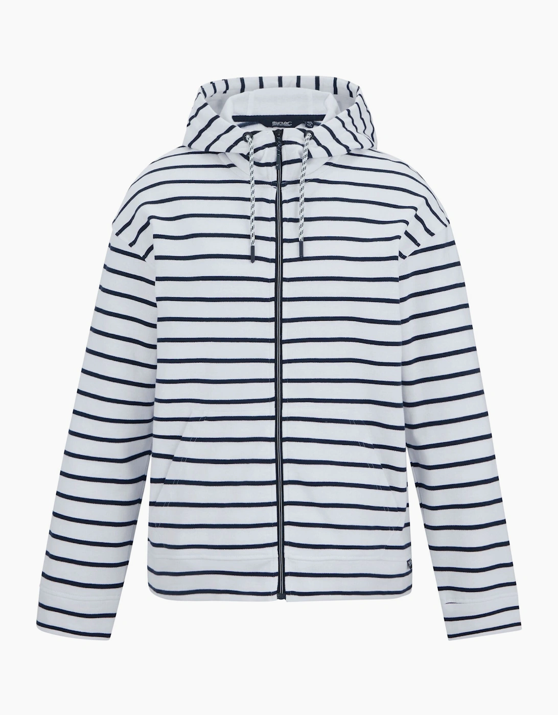 Regatta Womens/Ladies Bayletta Striped Full Zip Hoodie, 5 of 4