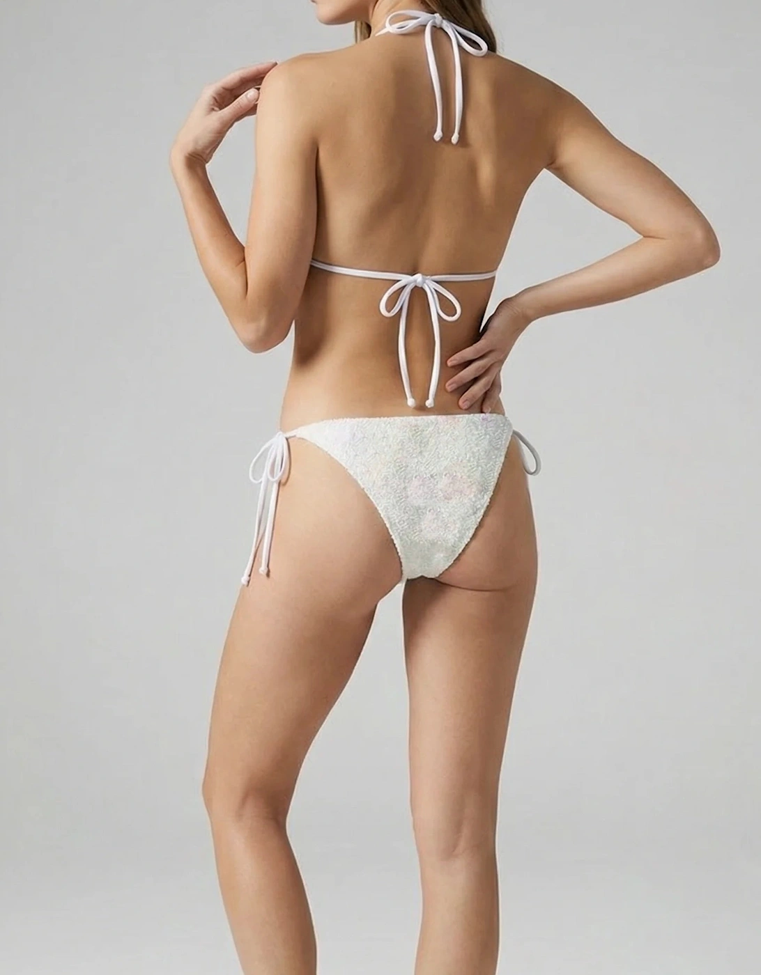 Shell Beaded Bikini Bottom in Stock